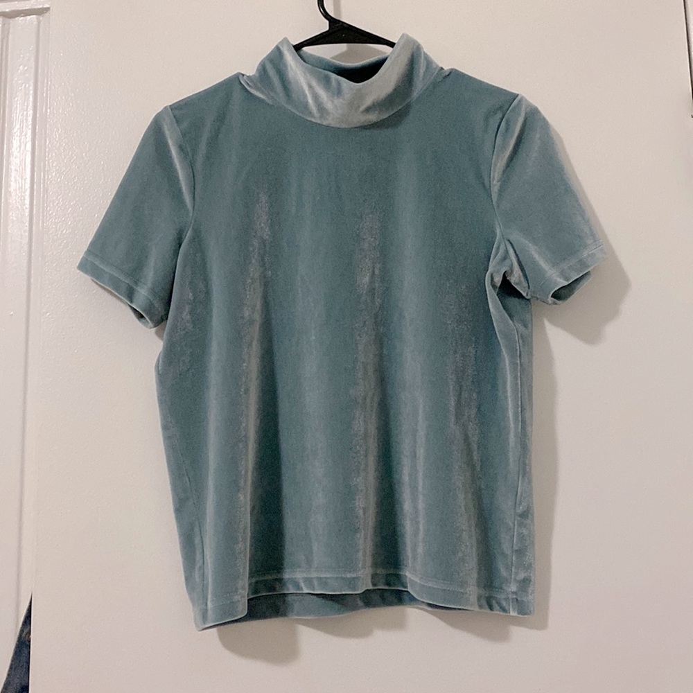 Madewell velvet top